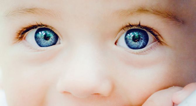 Какво вижда бебето до една година?