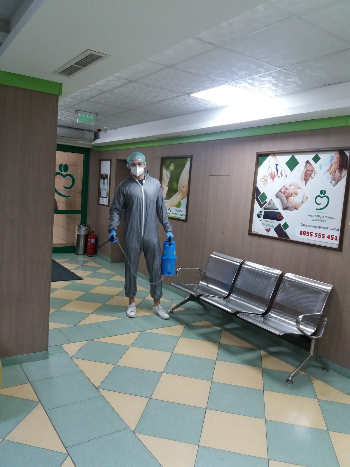 Бъдещ юрист стана доброволец в „Софиямед“