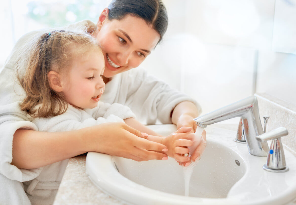 Съвети как децата да мият ръцете си 