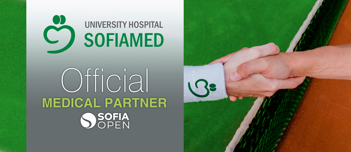 Медицински комплекс „Софиямед“ отново е официален партньор на SOFIA OPEN