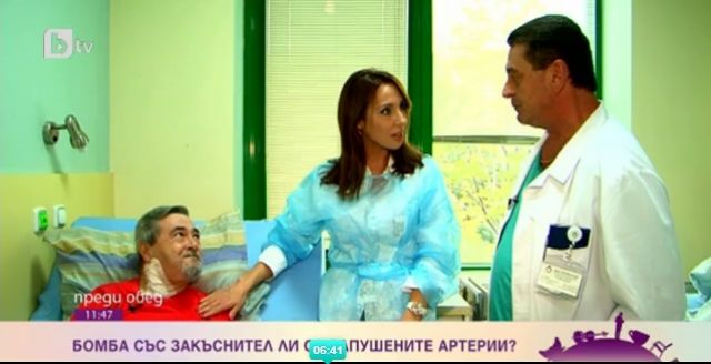 Д-р Димитър Марков в репортаж за предаването 