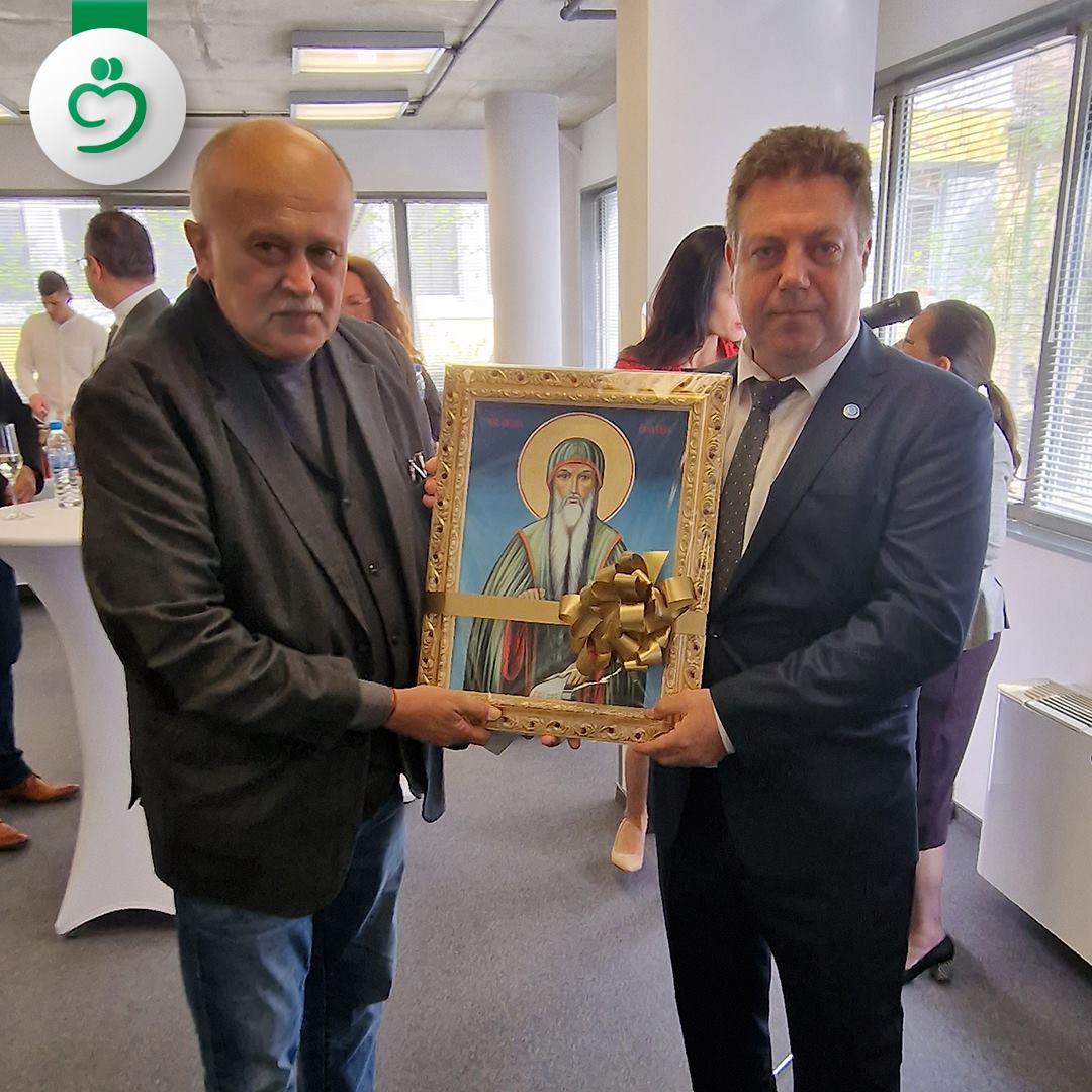 „Софиямед“ поднесе икона на Свети Иван Рилски за новия дом на БЛС