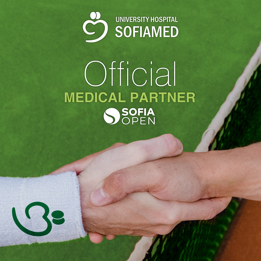 „Софиямед“ е официален партньор на Sofia Open за четвърта поредна година