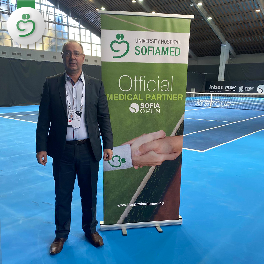 Медиците от „Софиямед“ се грижат за тенисистите от Sofia Open