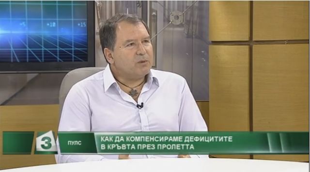 Д-р Алайков гостува на здравното предаване на Канал 3-