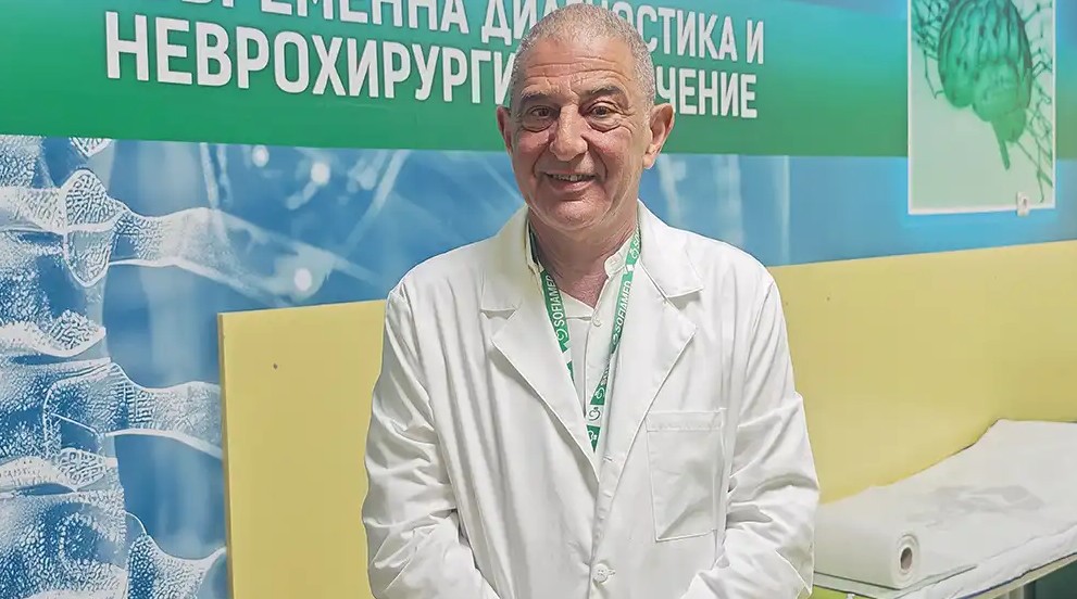 Водещият неврохирург от Германия д-р Петър Маджуров отново с прегледи в СОФИЯМЕД