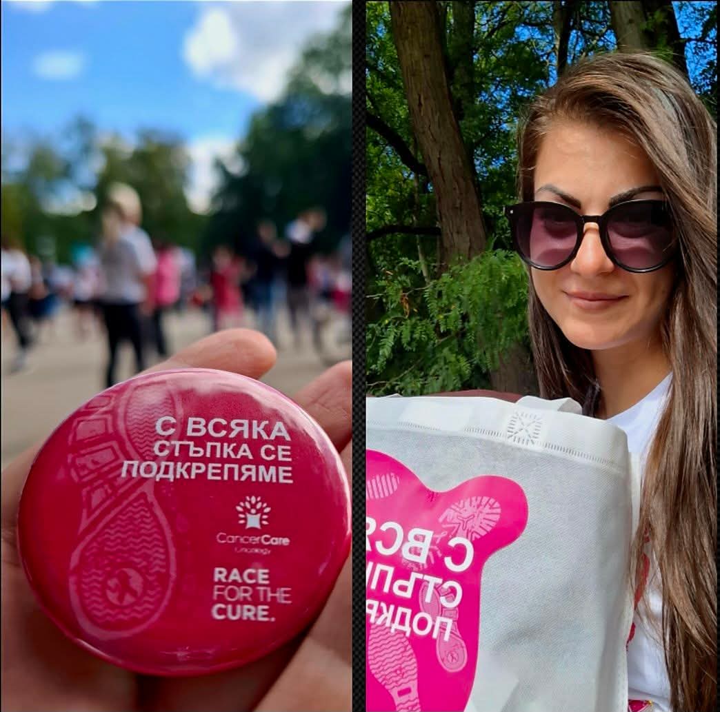 Д-р Елица Енева взе участие в благотворителното бягане Race for the Cure Bulgaria 2026
