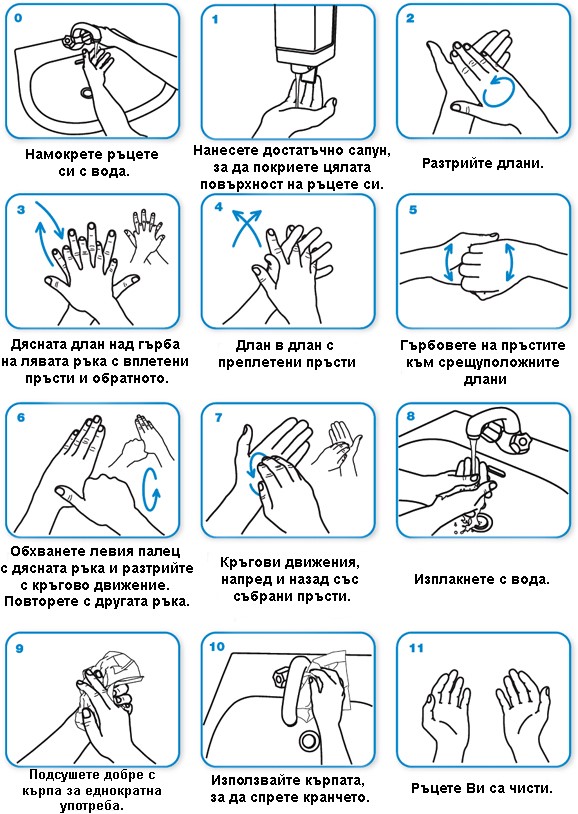 Кога и как да мием ръцете си правилно