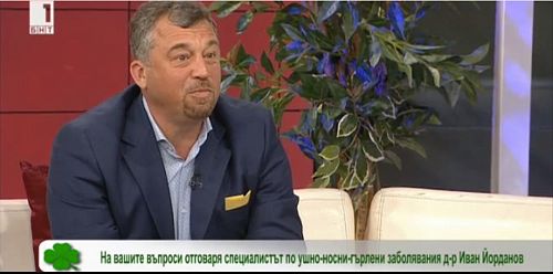 Началник на УНГ отделението в УМБАЛ "Софиямед" д-р Иван Йорданов в ...